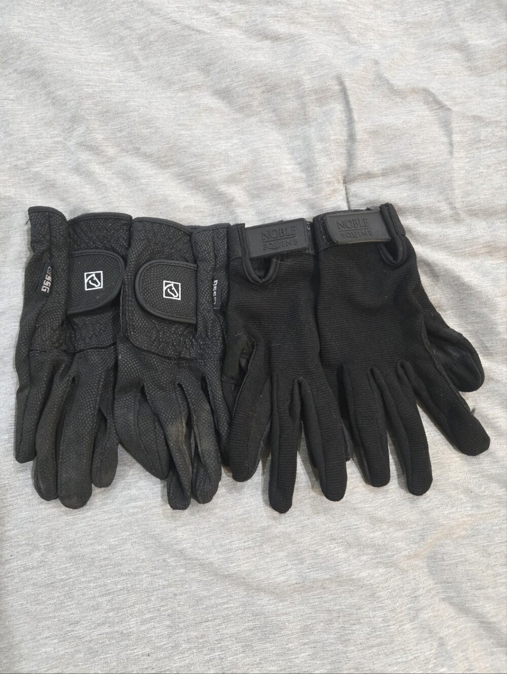 SSG Pebble Grip & Noble Riding Gloves Size 7 English Horse Show Tack